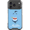Disney Aladdin Genie Outline Art iPhone 18 Pro Clear Case