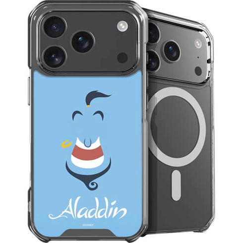 Disney Aladdin Genie Outline Art iPhone 18 Pro Max MagSafe Case