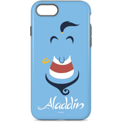 Disney Aladdin Genie Outline Art iPhone Cases