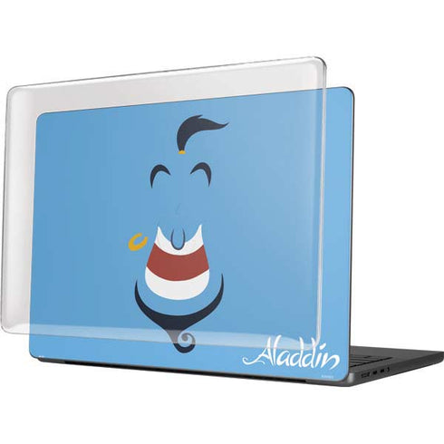 Disney Aladdin Genie Outline Art MacBook Pro 14in (2021-24) Case plus Skin