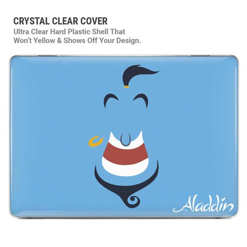 Disney Aladdin Genie Outline Art MacBook Pro 14in (2021-24) Case plus Skin