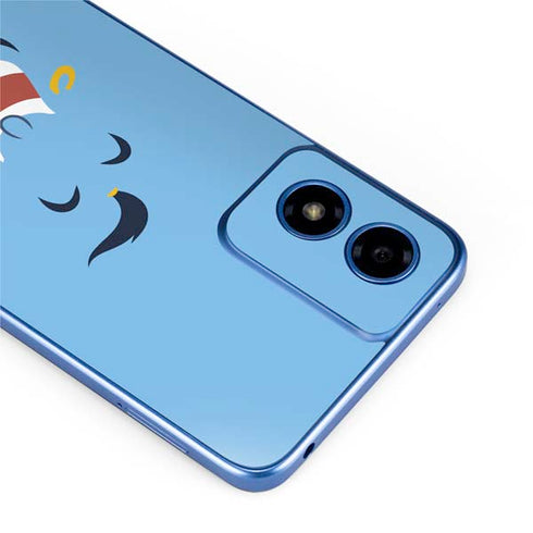 Disney Aladdin Genie Outline Art Moto G Play 4G (2024) Skin