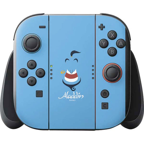 Disney Aladdin Genie Outline Art Nintendo Switch 2 (2025) with Joy-Con Skin