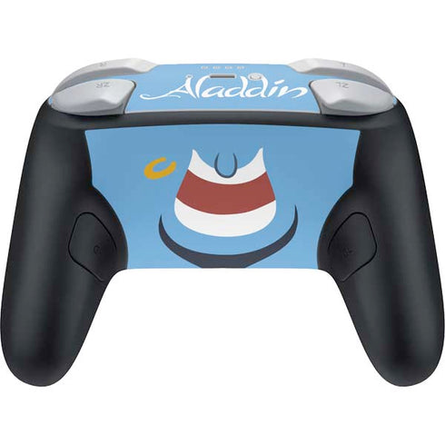 Disney Aladdin Genie Outline Art Nintendo Switch 2 (2025) Pro Controller Skin
