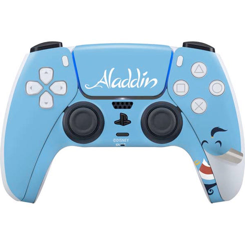 Disney Aladdin Genie Outline Art PS5 Pro Disk Bundle Skin