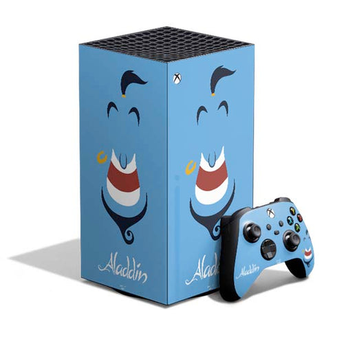 Disney Aladdin Genie Outline Art XBox Series X Digital Edition Bundle Skin