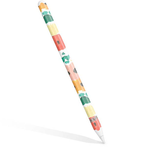 Bouffants and Broken Hearts Geometric Flowers Apple Pencil (2nd Gen 2019) Skin