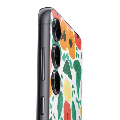 Bouffants and Broken Hearts Geometric Flowers Galaxy A16 5G Skin
