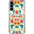 Bouffants and Broken Hearts Geometric Flowers Galaxy A35 5G Clear Case