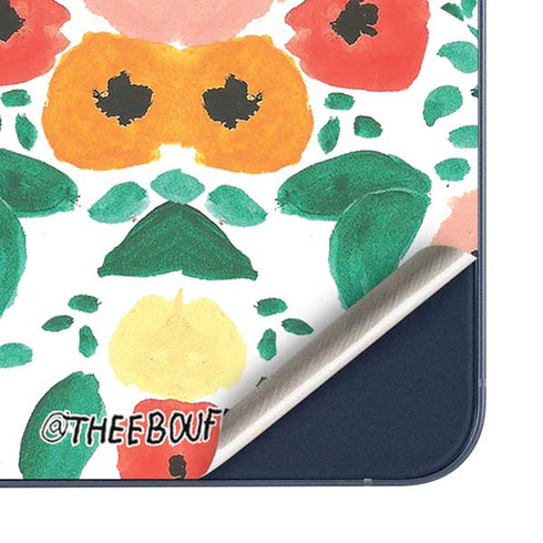 Bouffants and Broken Hearts Geometric Flowers Galaxy A35 5G Skin