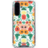Bouffants and Broken Hearts Geometric Flowers Galaxy A36 5G Clear Case