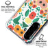 Bouffants and Broken Hearts Geometric Flowers Galaxy A36 5G Clear Case