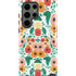 Bouffants and Broken Hearts Geometric Flowers Galaxy S23 Ultra Pro Case
