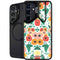 Bouffants and Broken Hearts Geometric Flowers Galaxy S25 Plus Kickstand Case
