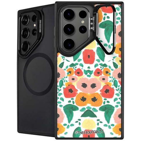 Bouffants and Broken Hearts Geometric Flowers Galaxy Cases