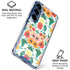 Bouffants and Broken Hearts Geometric Flowers Galaxy S25 Clear Case