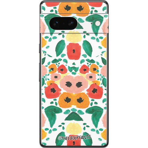 Bouffants and Broken Hearts Geometric Flowers Pixel Skins