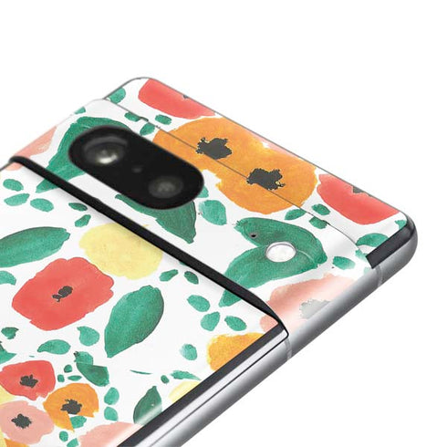 Bouffants and Broken Hearts Geometric Flowers Pixel Skins