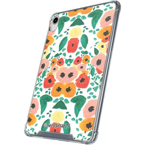 Bouffants and Broken Hearts Geometric Flowers iPad 11th Gen (2025) Clear Case