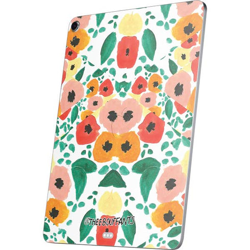 Bouffants and Broken Hearts Geometric Flowers Apple iPad Air Skin