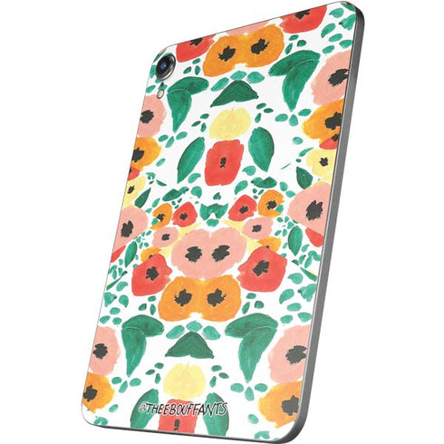 Bouffants and Broken Hearts Geometric Flowers Apple iPad Mini Skin