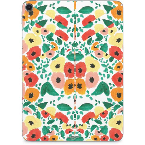 Bouffants and Broken Hearts Geometric Flowers Apple iPad Pro Skin