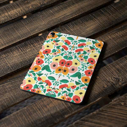 Bouffants and Broken Hearts Geometric Flowers Apple iPad Pro Skin