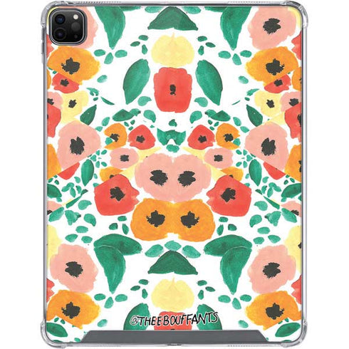 Bouffants and Broken Hearts Geometric Flowers iPad Cases