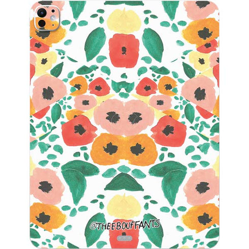 Bouffants and Broken Hearts Geometric Flowers iPad Pro 13in M4 (2024) Skin