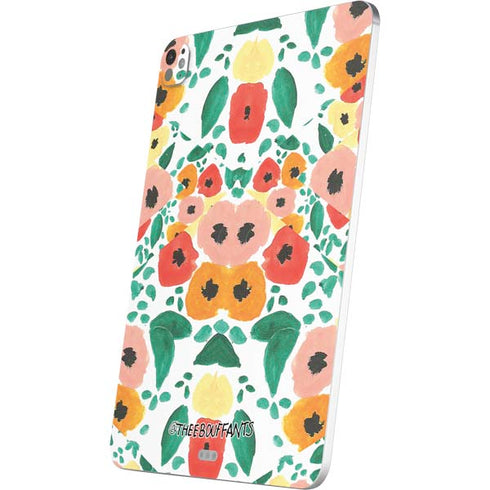 Bouffants and Broken Hearts Geometric Flowers iPad Pro 13in M4 (2024) Skin
