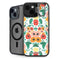 Bouffants and Broken Hearts Geometric Flowers iPhone 13 Kickstand Case