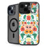 Bouffants and Broken Hearts Geometric Flowers iPhone 14 Plus Kickstand Case