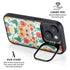 Bouffants and Broken Hearts Geometric Flowers iPhone 14 Plus Kickstand Case