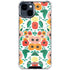 Bouffants and Broken Hearts Geometric Flowers iPhone 15 Clear Case