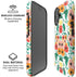 Bouffants and Broken Hearts Geometric Flowers iPhone 16 Magsafe Impact Case
