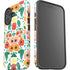Bouffants and Broken Hearts Geometric Flowers iPhone 16 Plus Impact Case