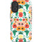 Bouffants and Broken Hearts Geometric Flowers iPhone 16 Plus Magsafe Impact Case