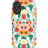 Bouffants and Broken Hearts Geometric Flowers iPhone 16 Plus Magsafe Impact Case