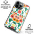 Bouffants and Broken Hearts Geometric Flowers iPhone 16 Pro Clear Case