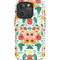Bouffants and Broken Hearts Geometric Flowers iPhone 16 Pro Impact Case