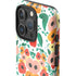 Bouffants and Broken Hearts Geometric Flowers iPhone 16 Pro Impact Case