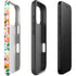 Bouffants and Broken Hearts Geometric Flowers iPhone 16 Pro Impact Case