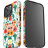 Bouffants and Broken Hearts Geometric Flowers iPhone 16 Pro Impact Case