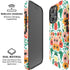Bouffants and Broken Hearts Geometric Flowers iPhone 16 Pro Magsafe Impact Case