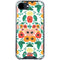 Bouffants and Broken Hearts Geometric Flowers iPhone 16e Clear Case