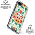 Bouffants and Broken Hearts Geometric Flowers iPhone 16e Clear Case
