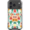 Bouffants and Broken Hearts Geometric Flowers iPhone 18 Pro Clear Case