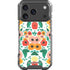 Bouffants and Broken Hearts Geometric Flowers iPhone 18 Pro Clear Case