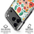 Bouffants and Broken Hearts Geometric Flowers iPhone 18 Pro Clear Case