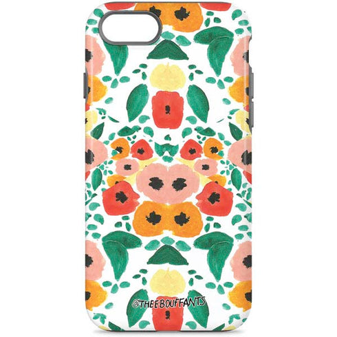 Bouffants and Broken Hearts Geometric Flowers iPhone Cases